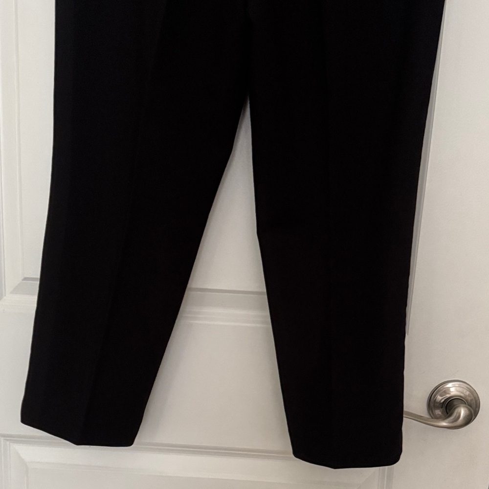 Nine West Tapered Black Dress Pants - Picture 6 of 6